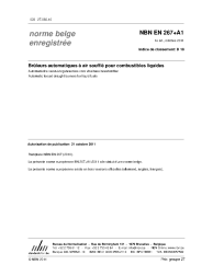 NBN EN 267+A1:2011