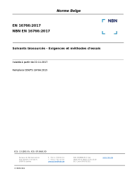 NBN EN 16766:2017