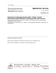 NBN EN ISO 16610-85:2013