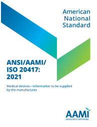ANSI/AAMI/ISO 20417:2021