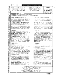 NBN T 97-107:1981
