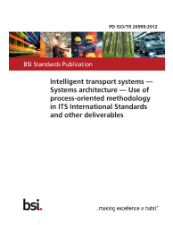 PD ISO/TR 26999:2012