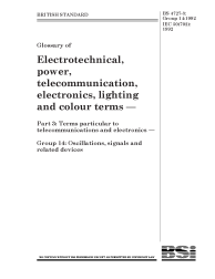 BS 4727-3:Group 14:1992