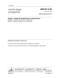 NBN EN 16198:2013