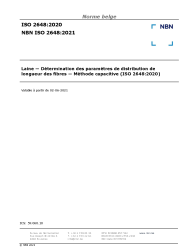NBN ISO 2648:2021