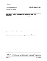 NBN EN ISO 21509:2015