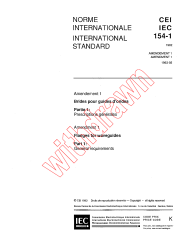IEC 60154-1:1982/AMD1:1993