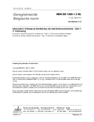 NBN EN 1999-1-3 NL:2011