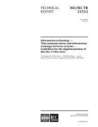 ISO/IEC TR 22512:2017