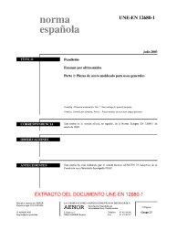 UNE-EN 12680-1:2003 (R2018)