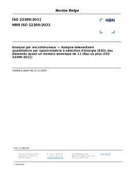 NBN ISO 22309:2023