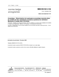 NBN EN ISO 5136:2009
