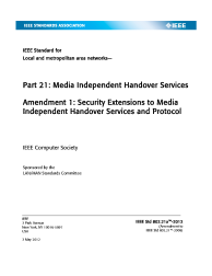 IEEE 802.21a:2012