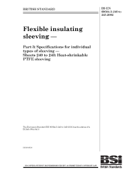 BS EN 60684-3-240 to 243:2002