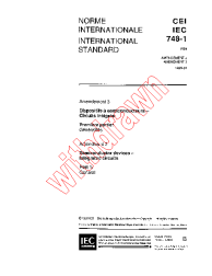 IEC 60748-1:1984/AMD3:1995