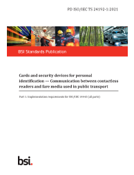 PD ISO/IEC TS 24192-1:2021