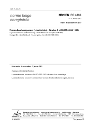 NBN EN ISO 4035:2001