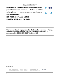 NBN ISO 9624:2019/A1:2022