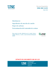 UNE-ISO 1125:2020