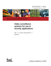 BS EN 62676-1-1:2014