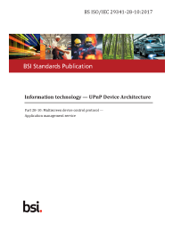 BS ISO/IEC 29341-28-10:2017