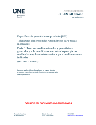 UNE-EN ISO 8062-3:2023