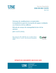 UNE-EN ISO 13255:2018