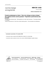 NBN EN 15498:2008