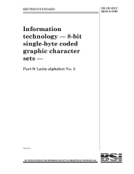 BS ISO/IEC 8859-9:1999