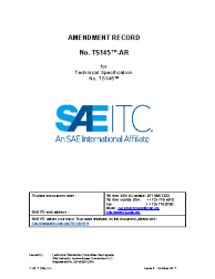SAE TS 145AR-5:2017-10-19
