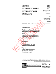 IEC 60115-4-1:1983/AMD1:1993