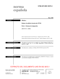 UNE-EN ISO 3672-1:2002