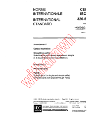 IEC 60326-5:1980/AMD1:1989