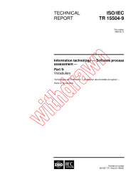 ISO/IEC TR 15504-9:1998