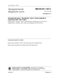 NBN EN ISO 11807-2:2005