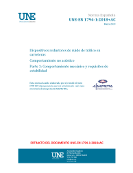 UNE-EN 1794-1:2018+AC:2019