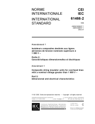 IEC 61466-2:1998/AMD1:2002