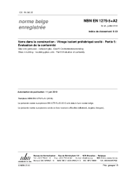 NBN EN 1279-5+A2:2010