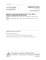 NBN EN ISO 2538-2:2014