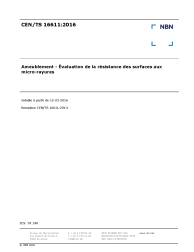 CEN/TS 16611:2016
