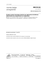 NBN EN 826:2013