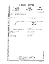 NBN G 54-001:1979