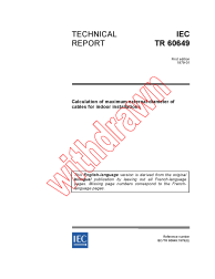 IEC TR 60649:1979