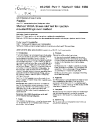 BS 2782-11 Method 1103A:1982