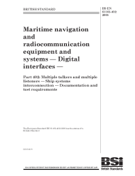 BS EN 61162-402:2005