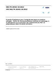 CEN ISO/TS 20342-10:2022
