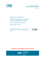UNE-EN ISO 23900-1:2018