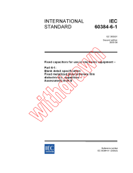 IEC 60384-6-1:2005