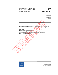 IEC 60384-13:2006