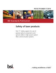 PD IEC/TR 60825-17:2015